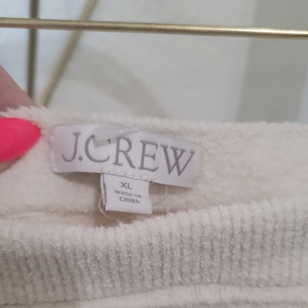 J. Crew Cream Ribbed Double-Button Mini Skirt - Picture 5 of 8
